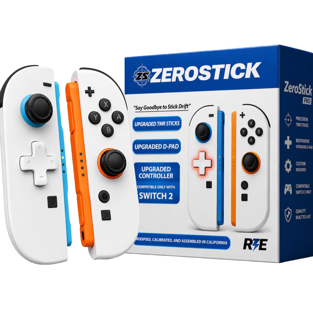 ZeroStick Nintendo Switch 2 Controller — Hall Effect TMR Wireless